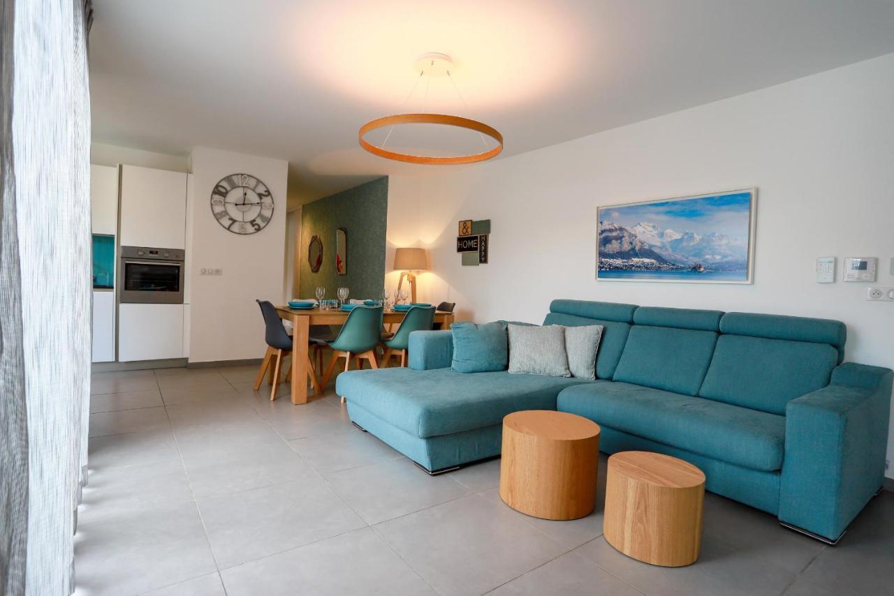Le Bleu Du Lac: Lakeside Serenity with Private Parking Annecy Exterior photo